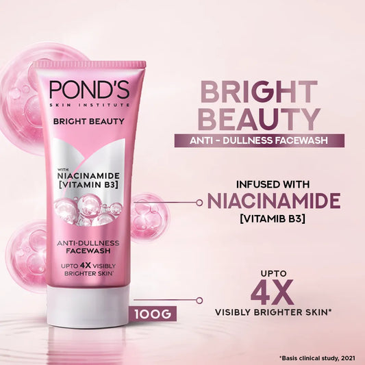 PONDs Bright Beauty Anti-Dullness Niacinamide Facewash - 100g