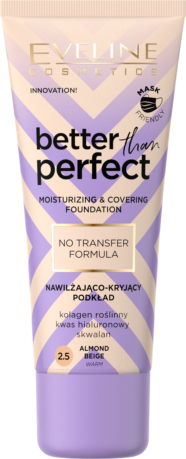 Eveline Better Than Perfect Foundation - 2.5 Almond Beige