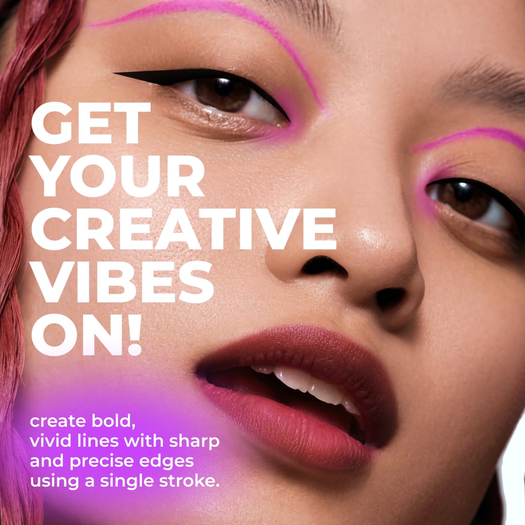 LAMEL Liquid Long-Lasting Eyeliner With Soft Brush 401 Carbon Black