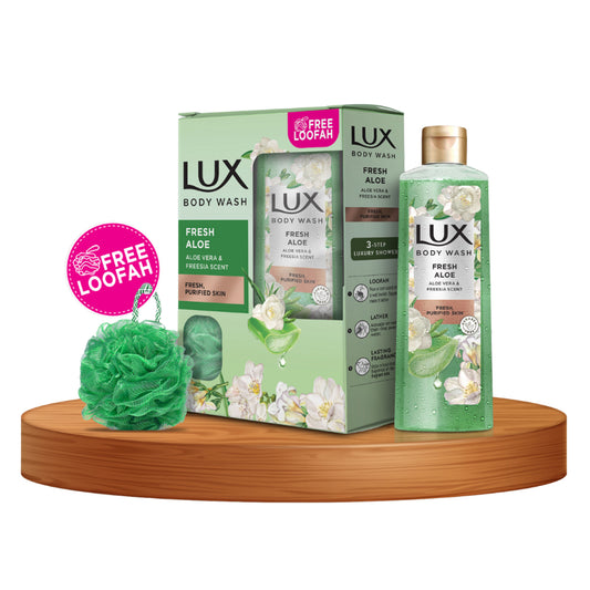 LUX BODY WASH ALOE BOX 250ml