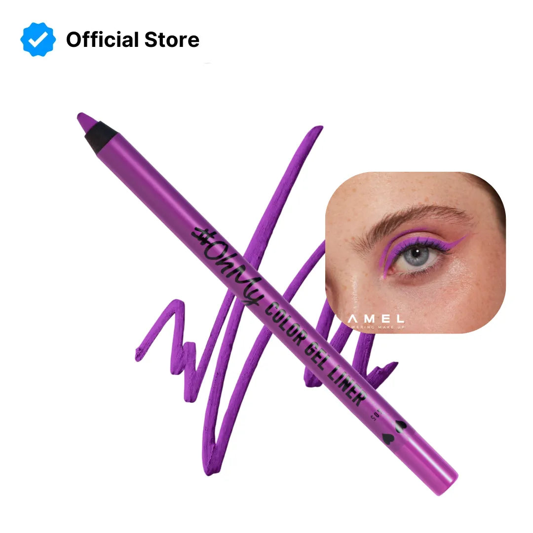 LAMEL Oh My Color Gel Eye Liner 402 Pink