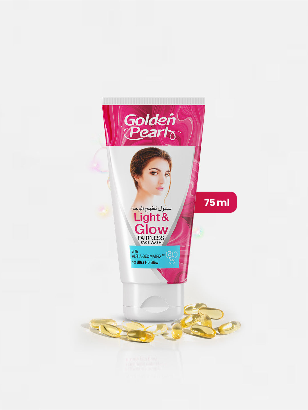 Golden Pearl Light & Glow Face Wash - 75ml