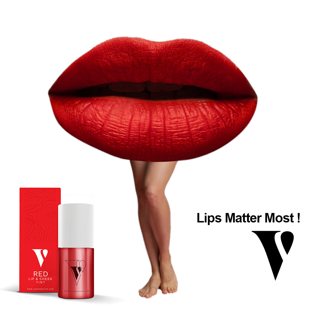 Lip Cheek Tint Red - VCare Natural