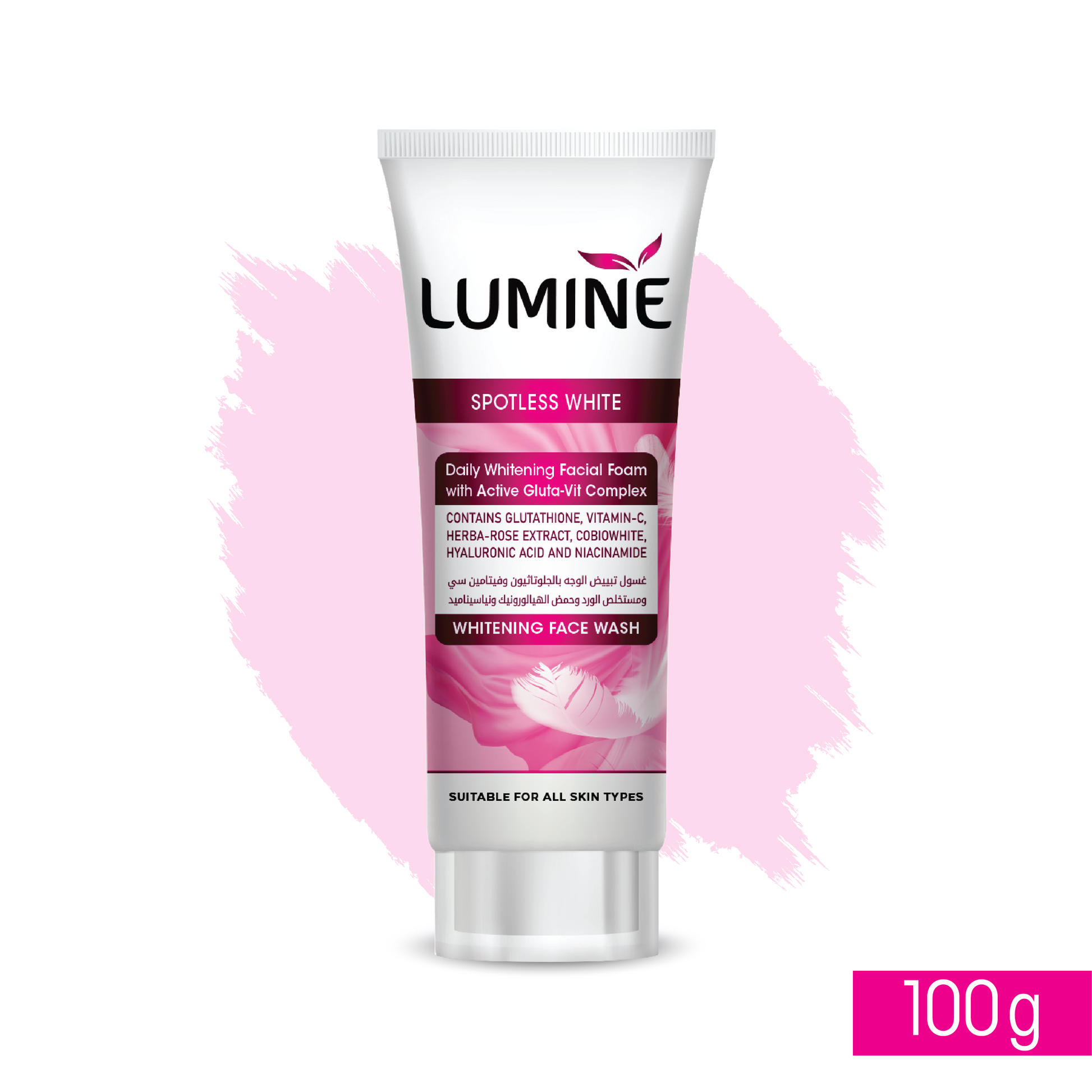 Lumine Face Wash Spotless White - 100g