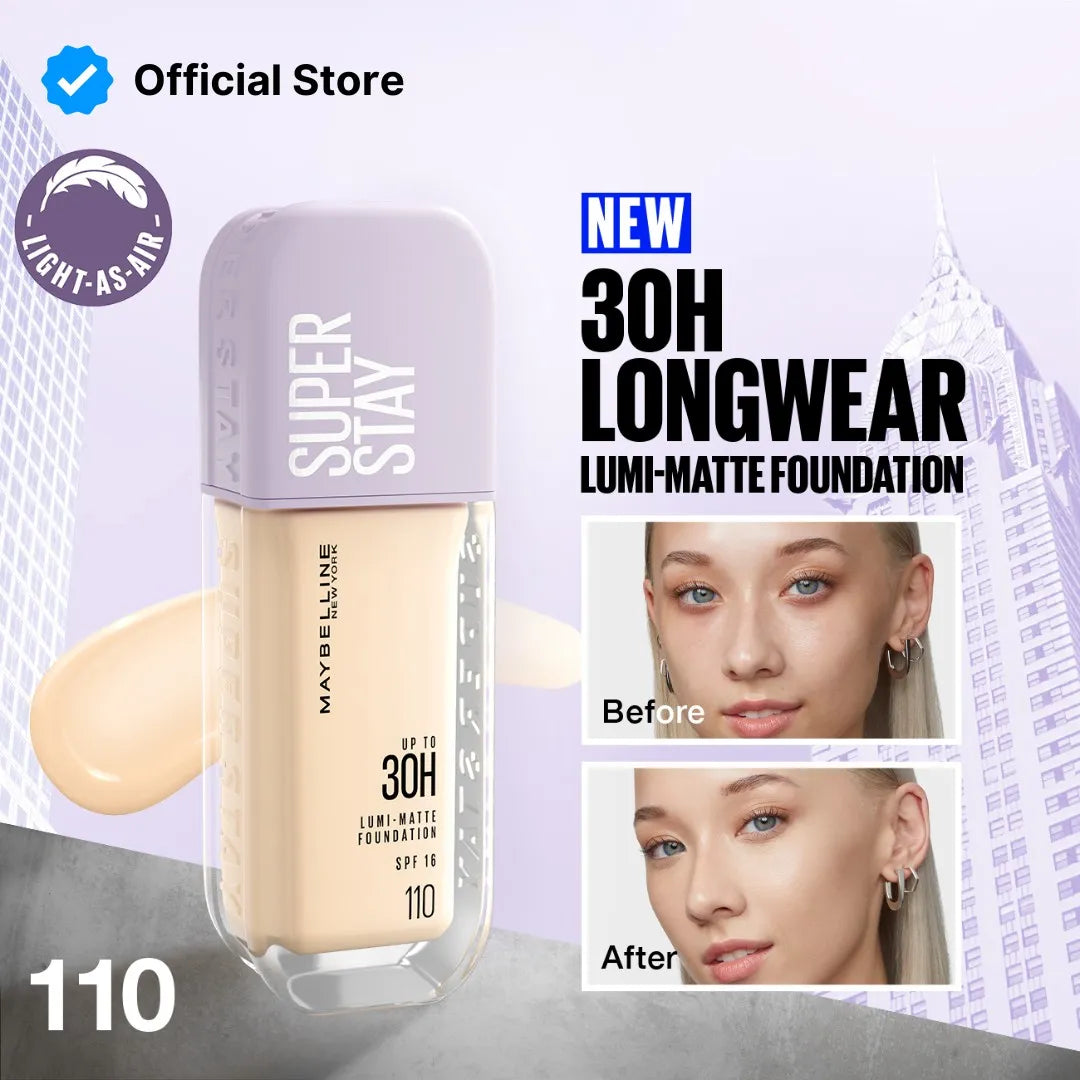 Maybelline Super Stay Lumi Matte Foundation - Upto 30h Coverage