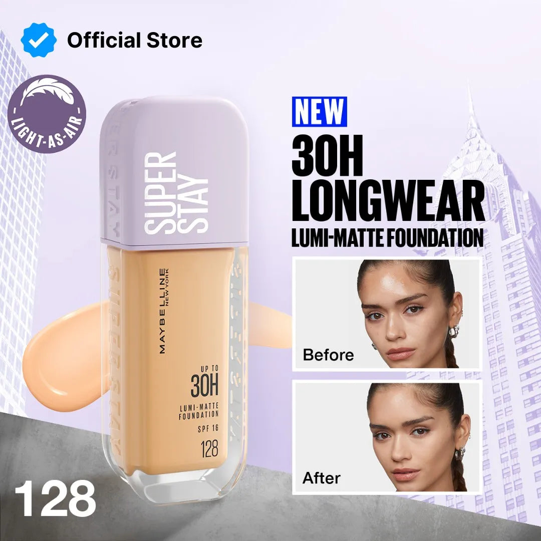 Maybelline Super Stay Lumi Matte Foundation - Upto 30h Coverage