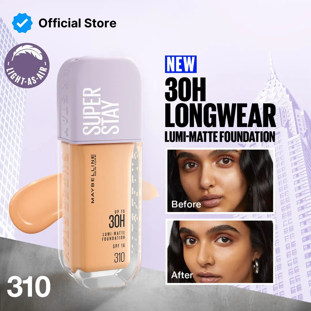 Maybelline Super Stay Lumi Matte Foundation - Upto 30h Coverage