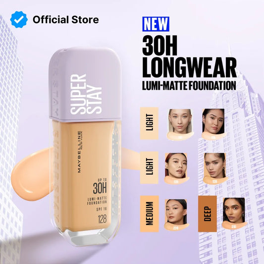 Maybelline Super Stay Lumi Matte Foundation - Upto 30h Coverage