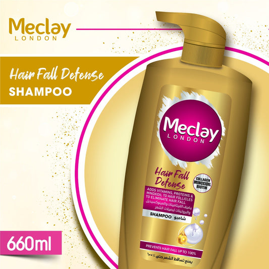 Meclay London  Hair Fall Defense Shampoo -  660ml