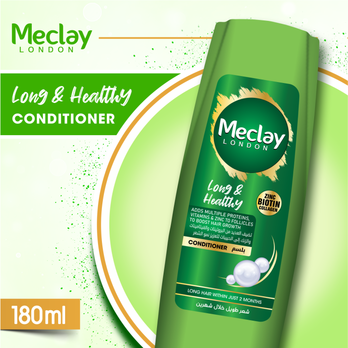 Meclay London  Long & Healthy Conditioner -  180ml