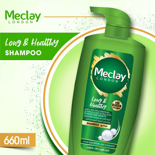 Meclay London  Long & Healthy Shampoo -  660ml