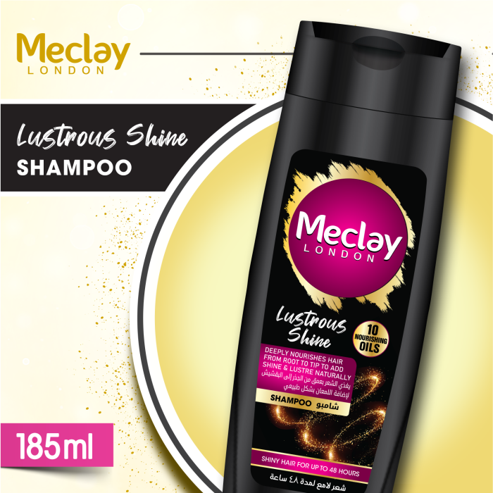 Meclay London  Lustrous Shine Shampoo -  180ml
