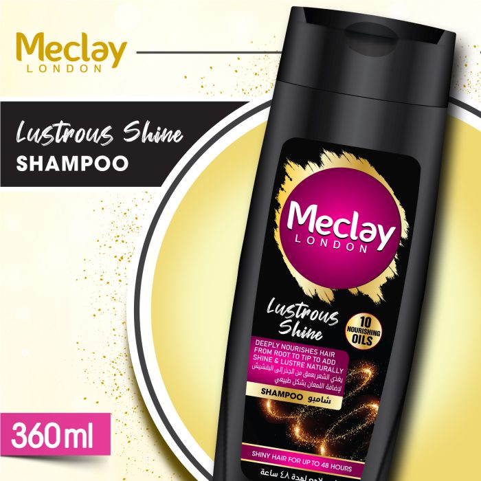 Meclay London  Lustrous Shine Shampoo -  360ml