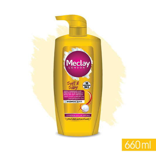 Meclay London  Soft & Silky Shampoo -  660ml