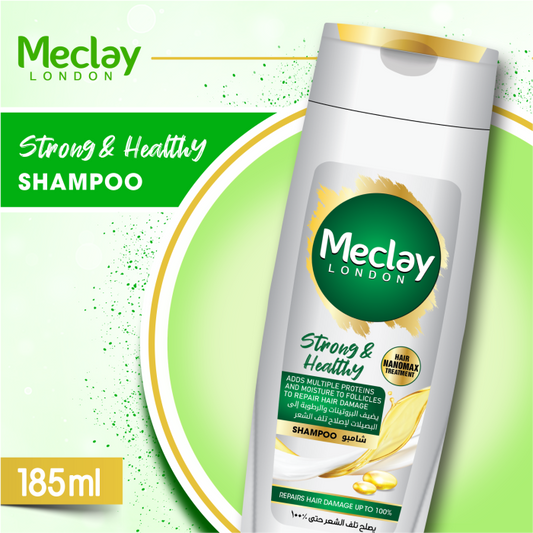 Meclay London  Strong & Healthy Shampoo -  180ml