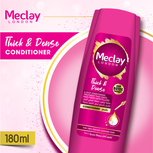 Meclay London  Thick & Dense Conditioner -  180ml