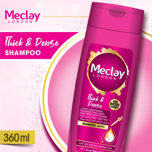 Meclay London  Thick & Dense Shampoo -  360ml