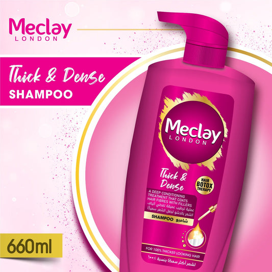 Meclay London  Thick & Dense Shampoo -  660ml
