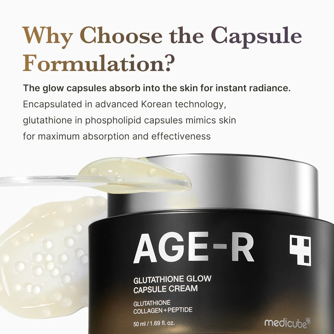 Medicube AGE-R Glutathione Glow Capsule Cream - 50ml