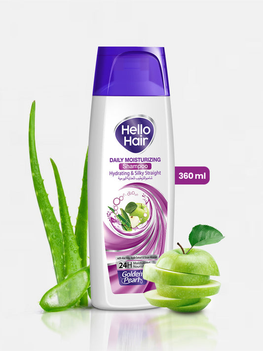 Golden Pearl Hello Hair - Daily Moisturizing Shampoo - 360ml