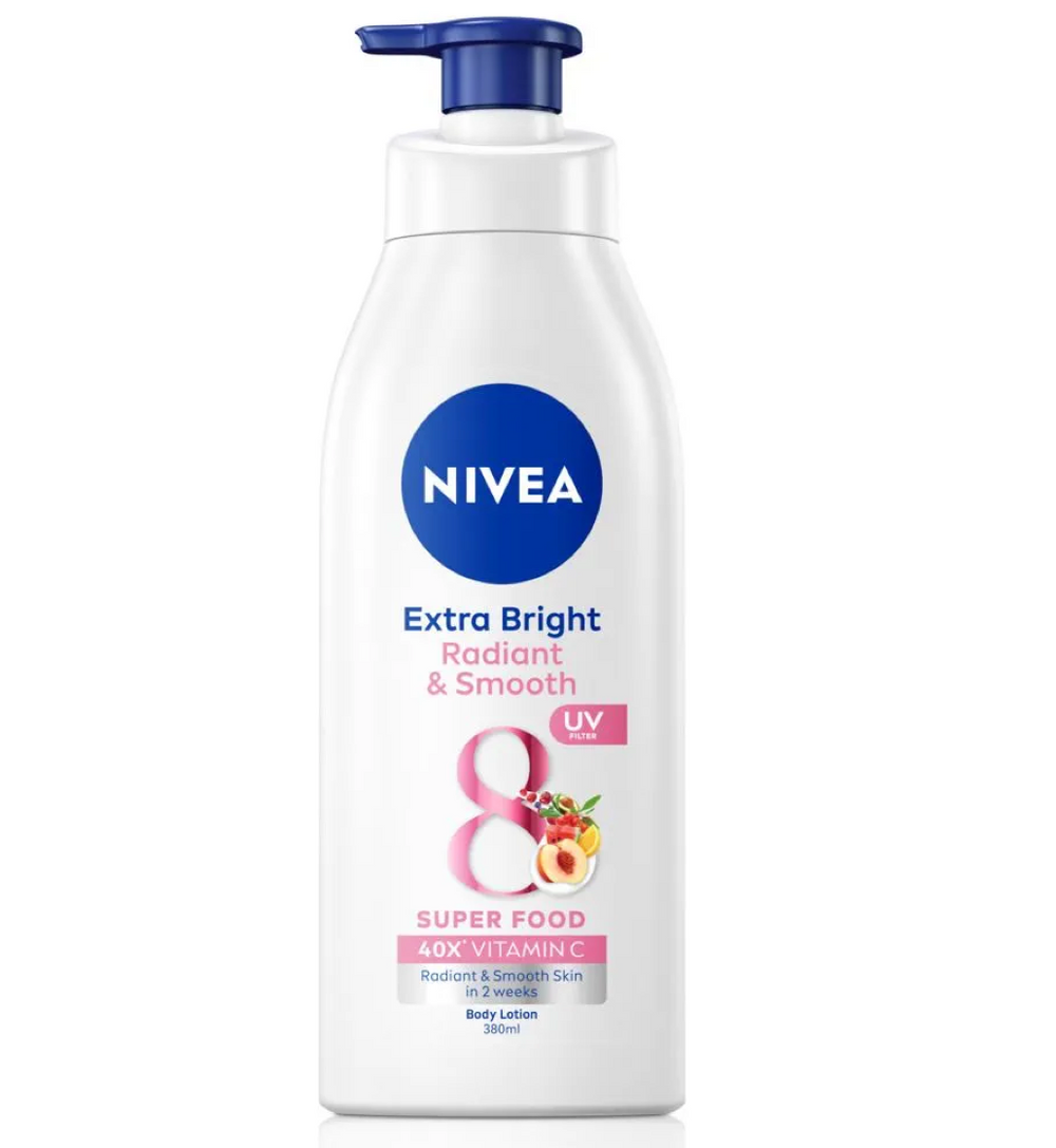 Nivea Extra Bright Radiant And Smooth Body Lotion - 380ml