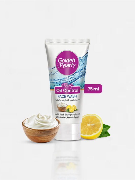 Golden Pearl Daily Oil Control Face Wash - 75ml