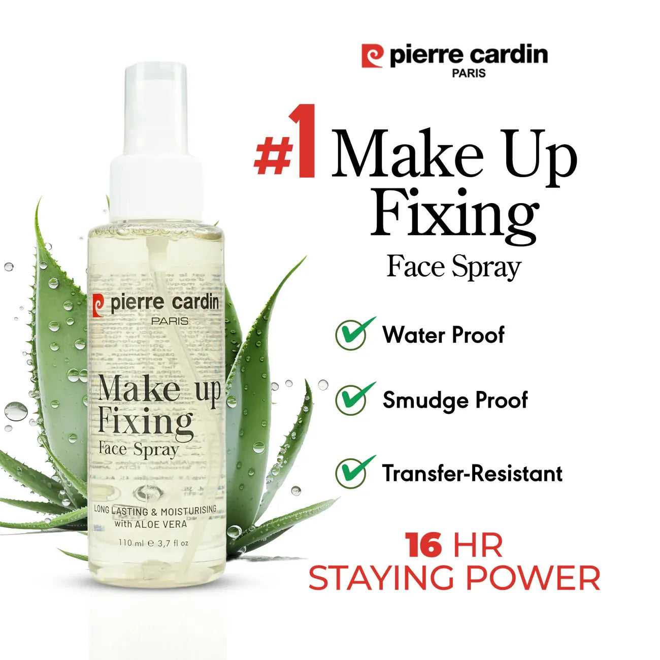 Pierre Cardin Make Up Fixing Spray - 110ml