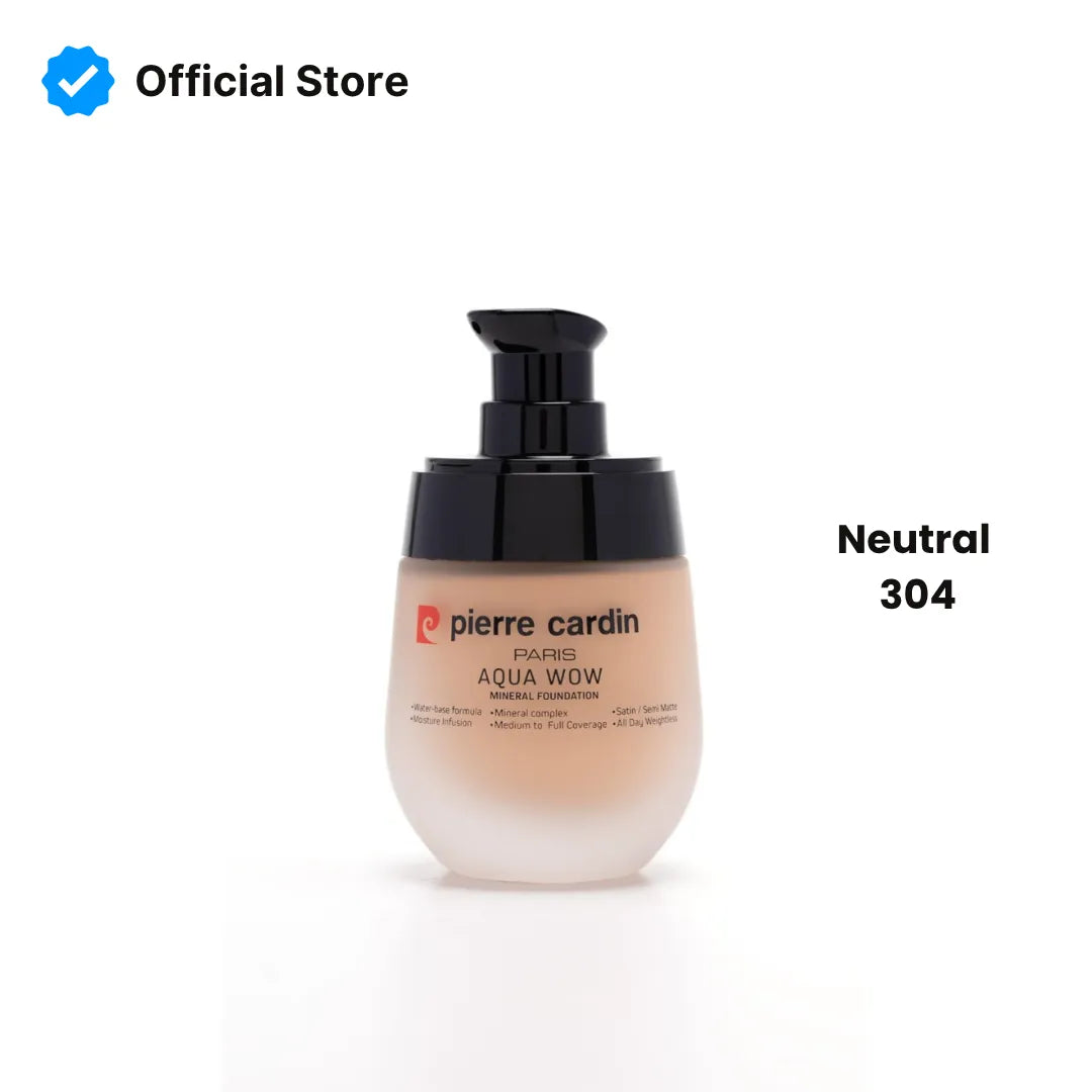 Pierre Cardin Aqua Wow Mineral Foundation - 32ml