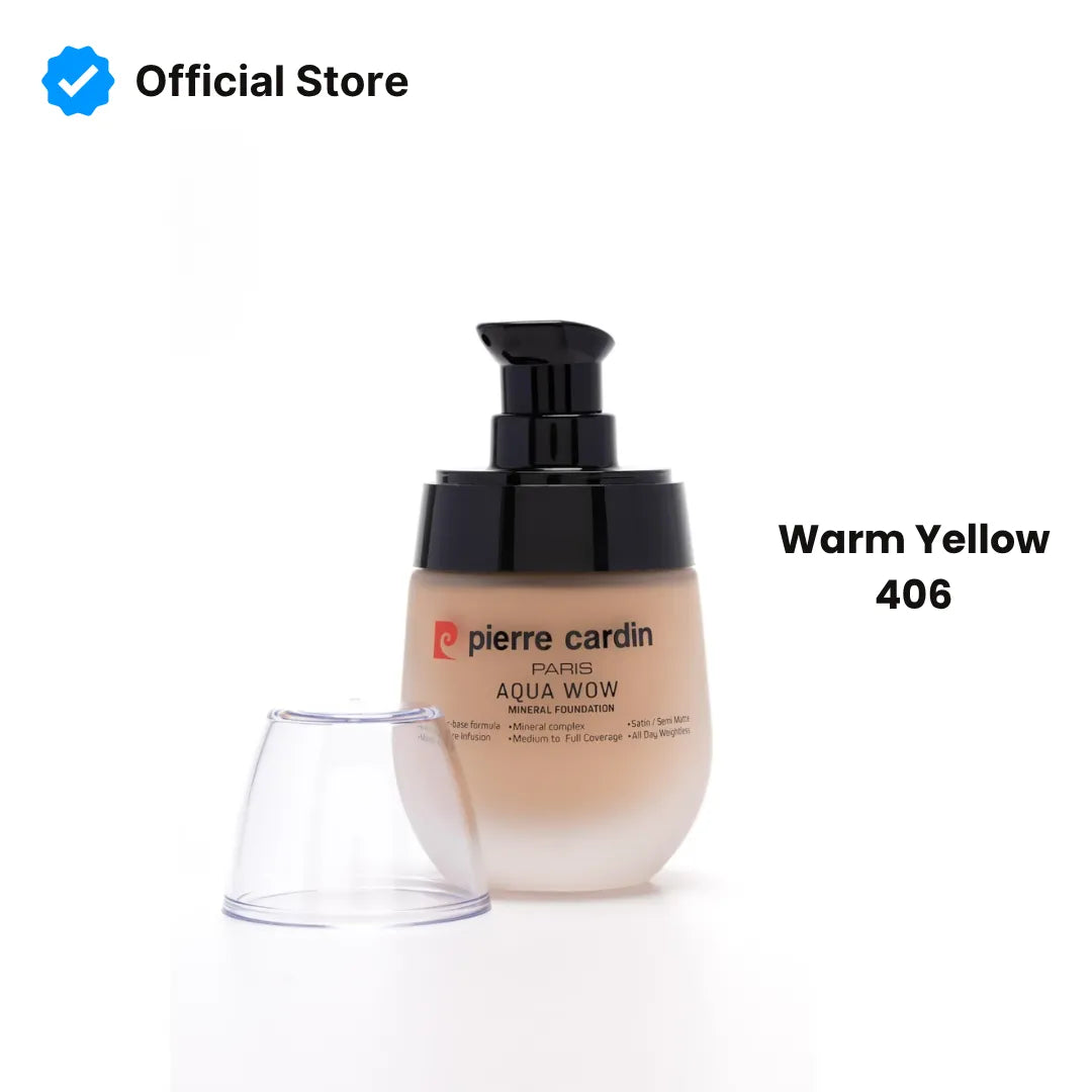 Pierre Cardin Aqua Wow Mineral Foundation - 32ml