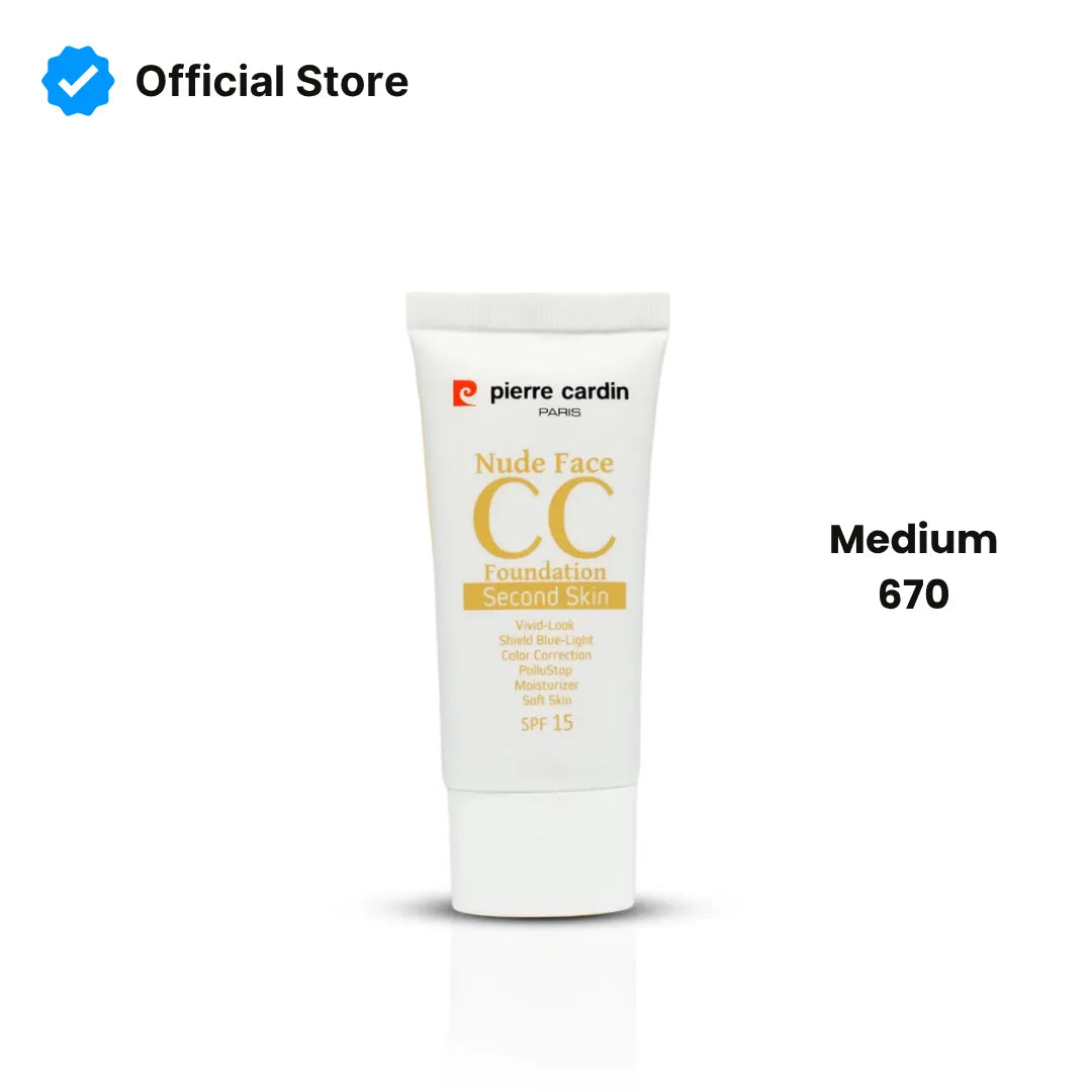 Pierre Cardin Nude Face CC SPF15 Foundation - 30ml