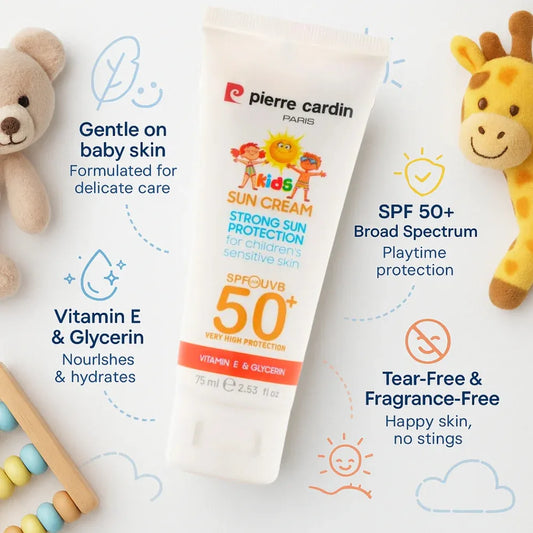 Pierre Cardin Sun Cream For Baby - 75ml