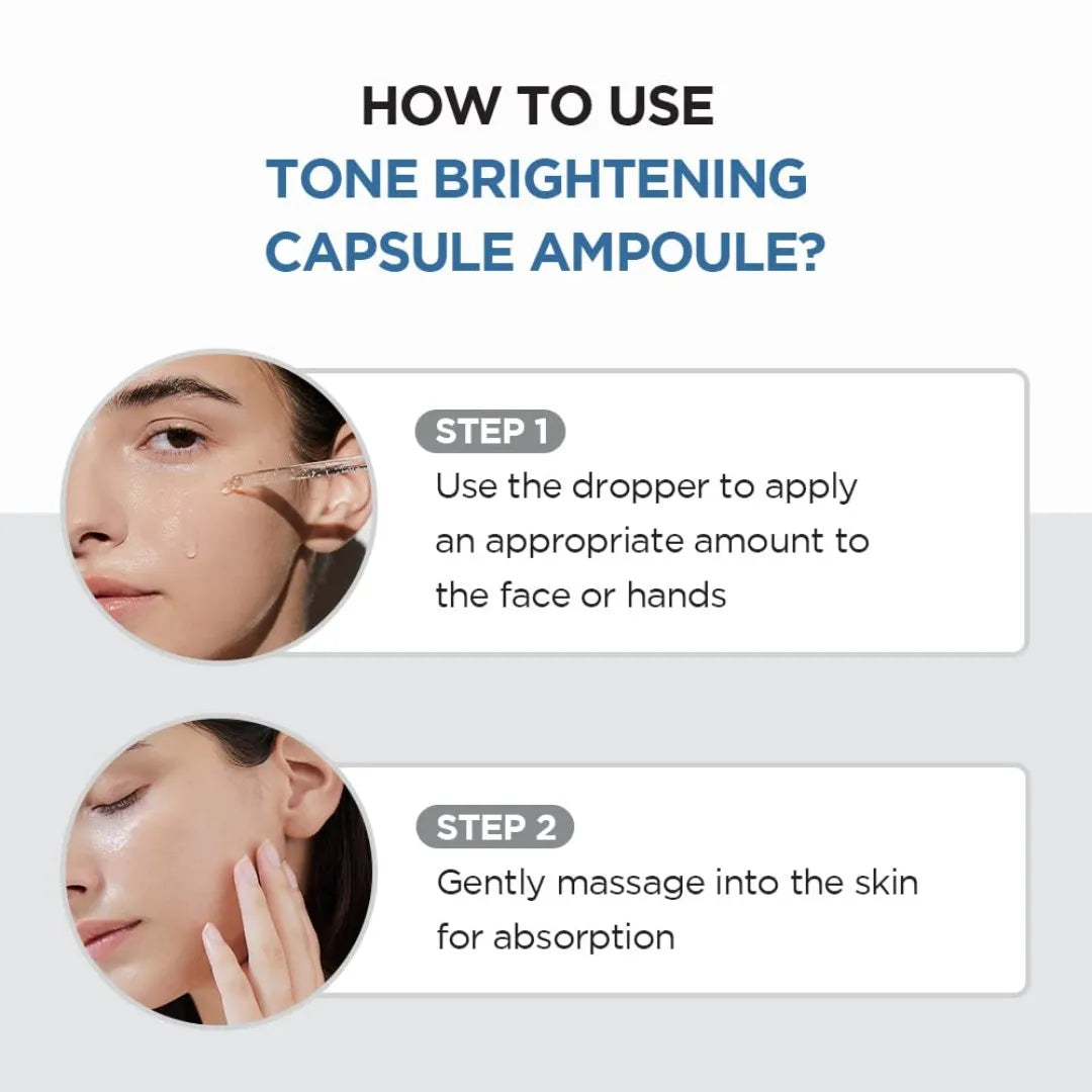 Skin1004 Tone Brightening capsule ampoule 100ml - how to use