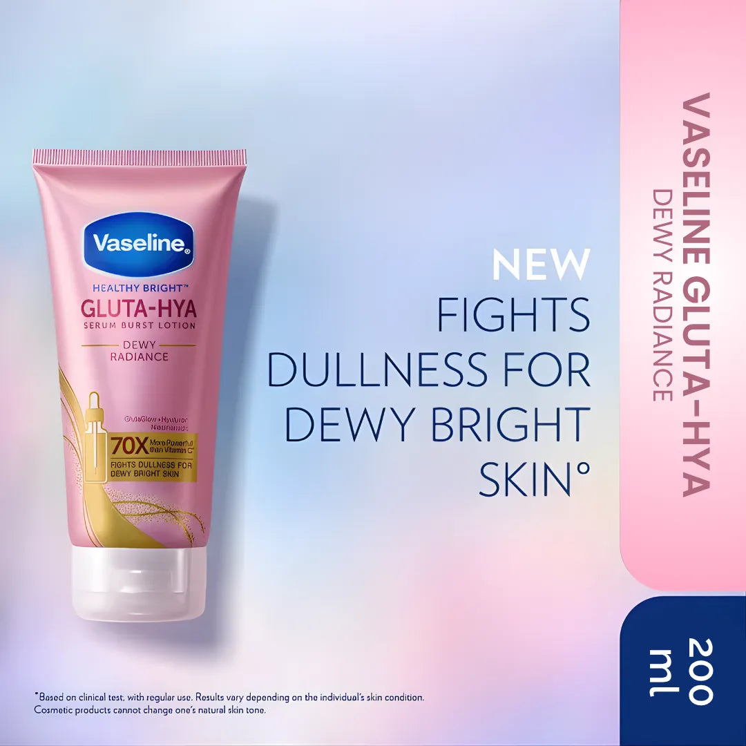 Vaseline - Gluta Hya Smooth Radiance Lotion - 200ml