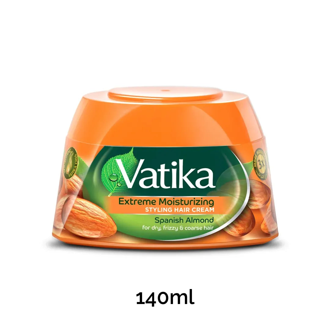 Vatika Extreme Moisturizing Styling Hair Cream - 140ml