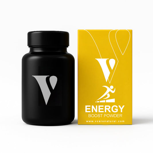Energy Boost Powder 70GGM Vcare Natural www.vcarenatural.com