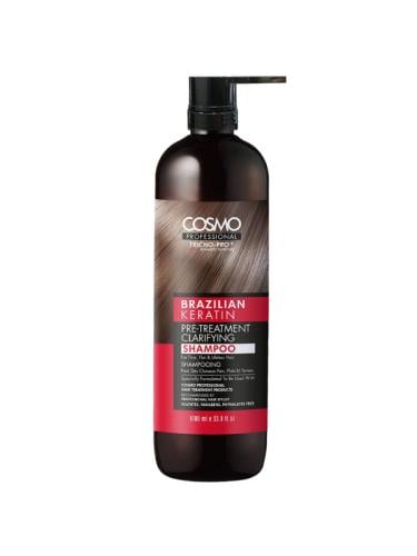 Cosmo Professional Brazilian Keratin Pre-Treatment Clarifying Shampoo - 1000ml