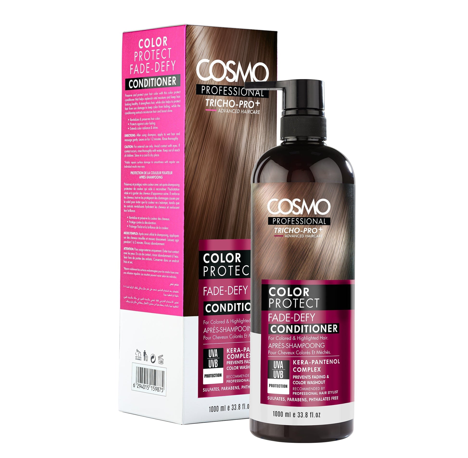 Cosmo Professional Color Protect Fade Defy Conditioner - 1000ml