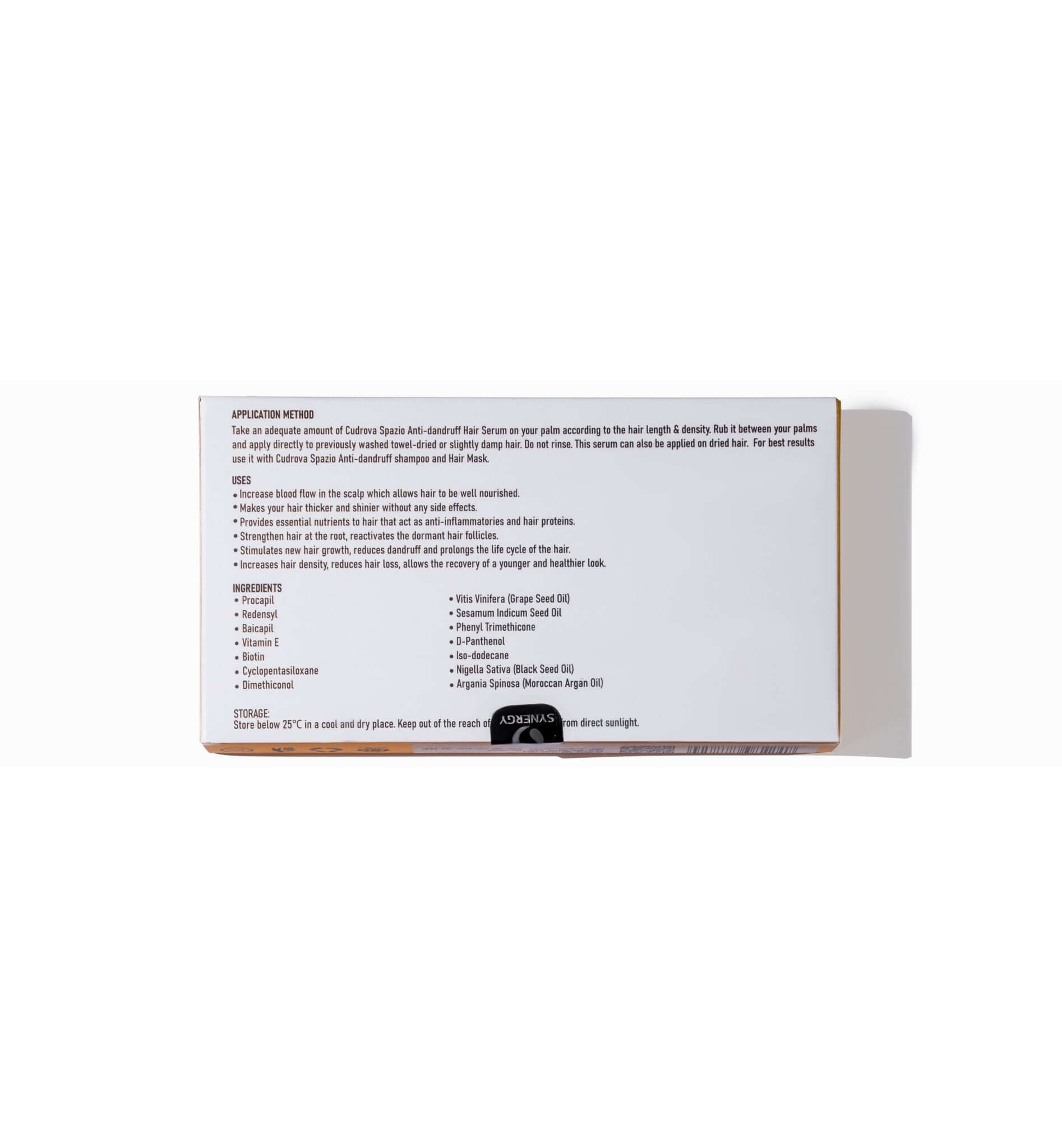 Cudrova Spazio Anti-Dandruff Hair Serum for All Hair Types