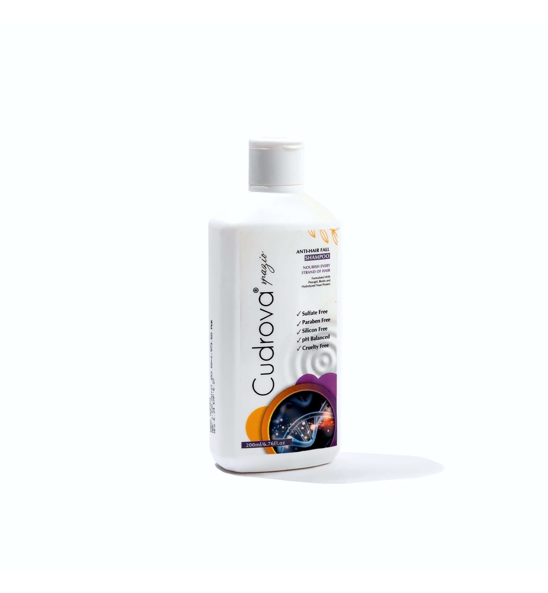 Cudrova Spazio Anti-Hair Fall Shampoo Sulfate, silicone & paraben Free For All Hair Types