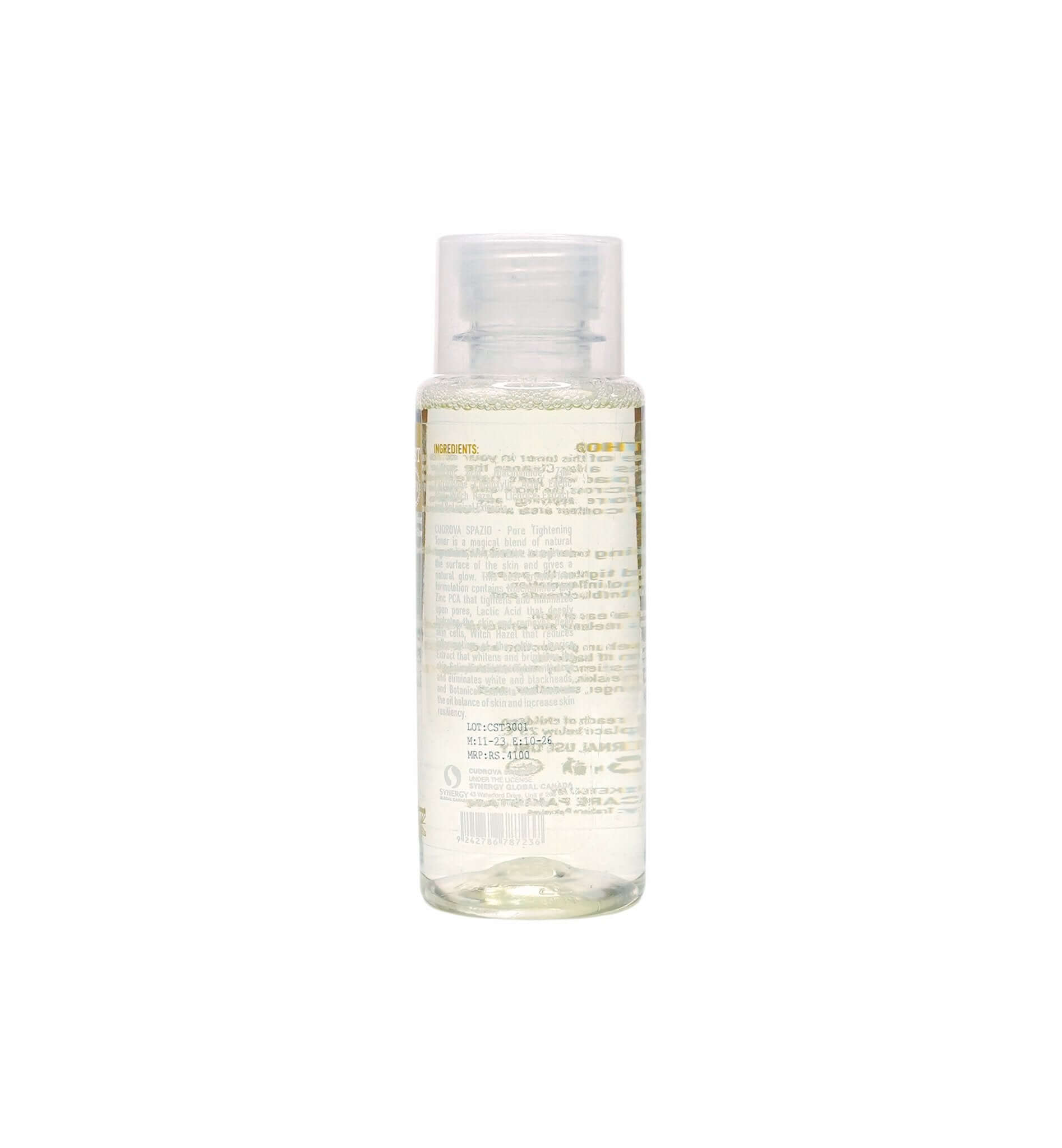 Cudrova Spazio Pore Minimizing Toner for All Skin Types