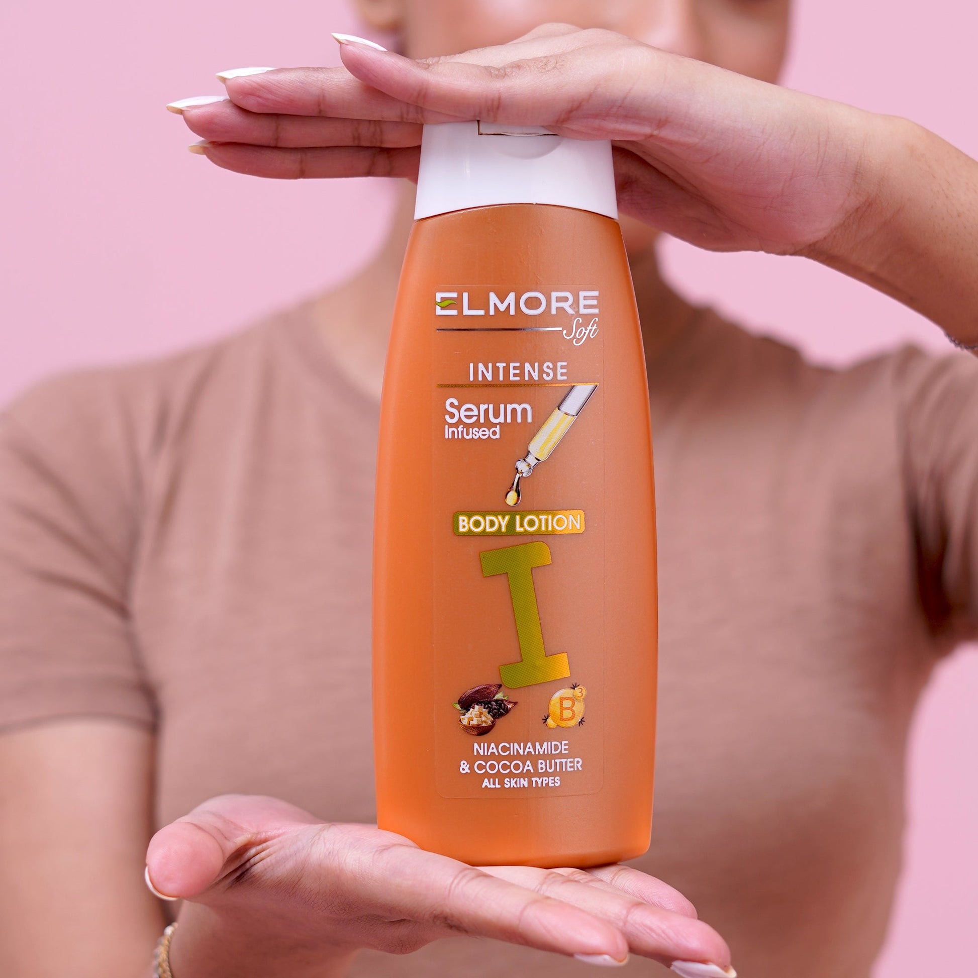 Top Body Lotion for Dry Skin – Cocoa Butter by Elmore Pakistan