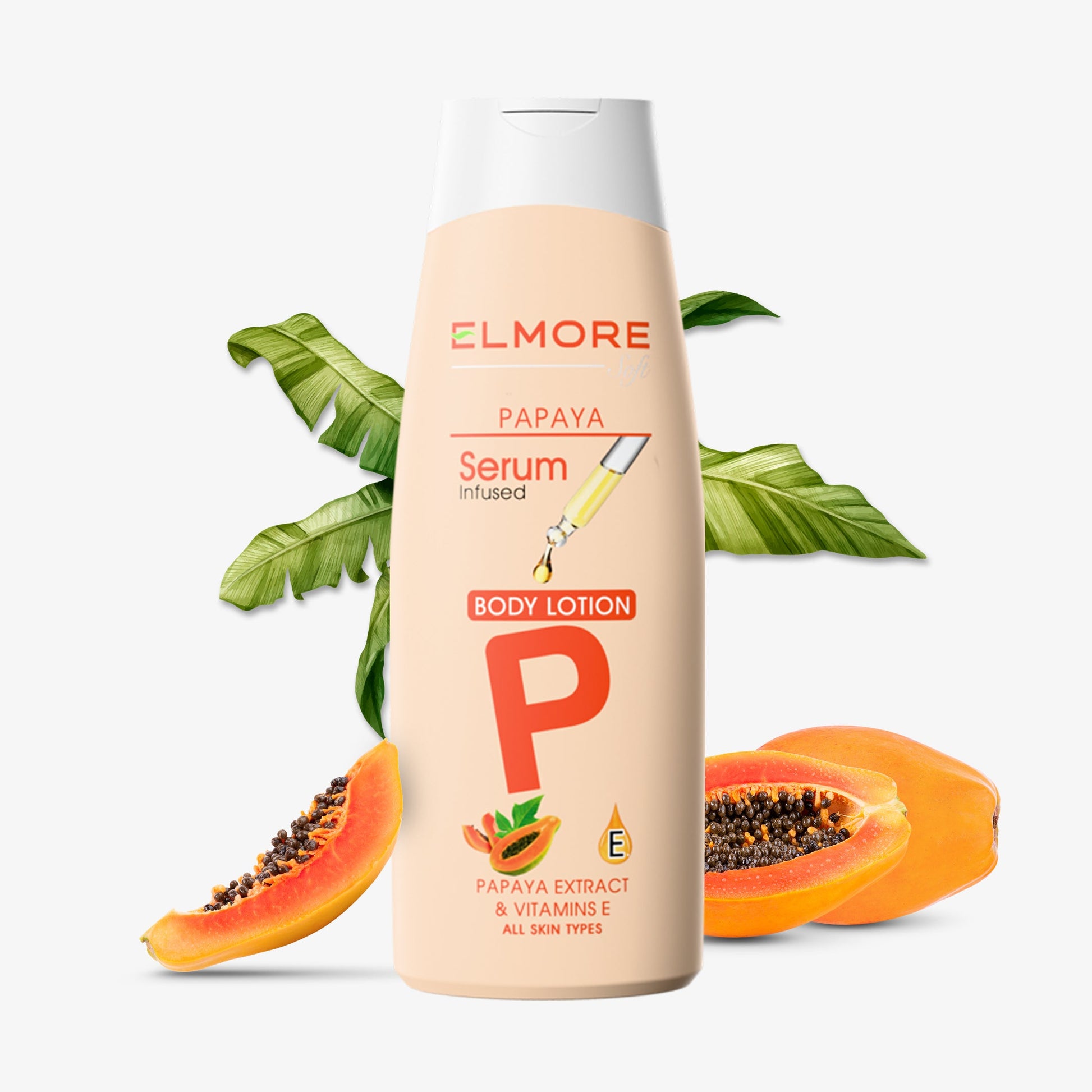 Elmore Papaya Body Lotion – Best for Even Tone and Glow