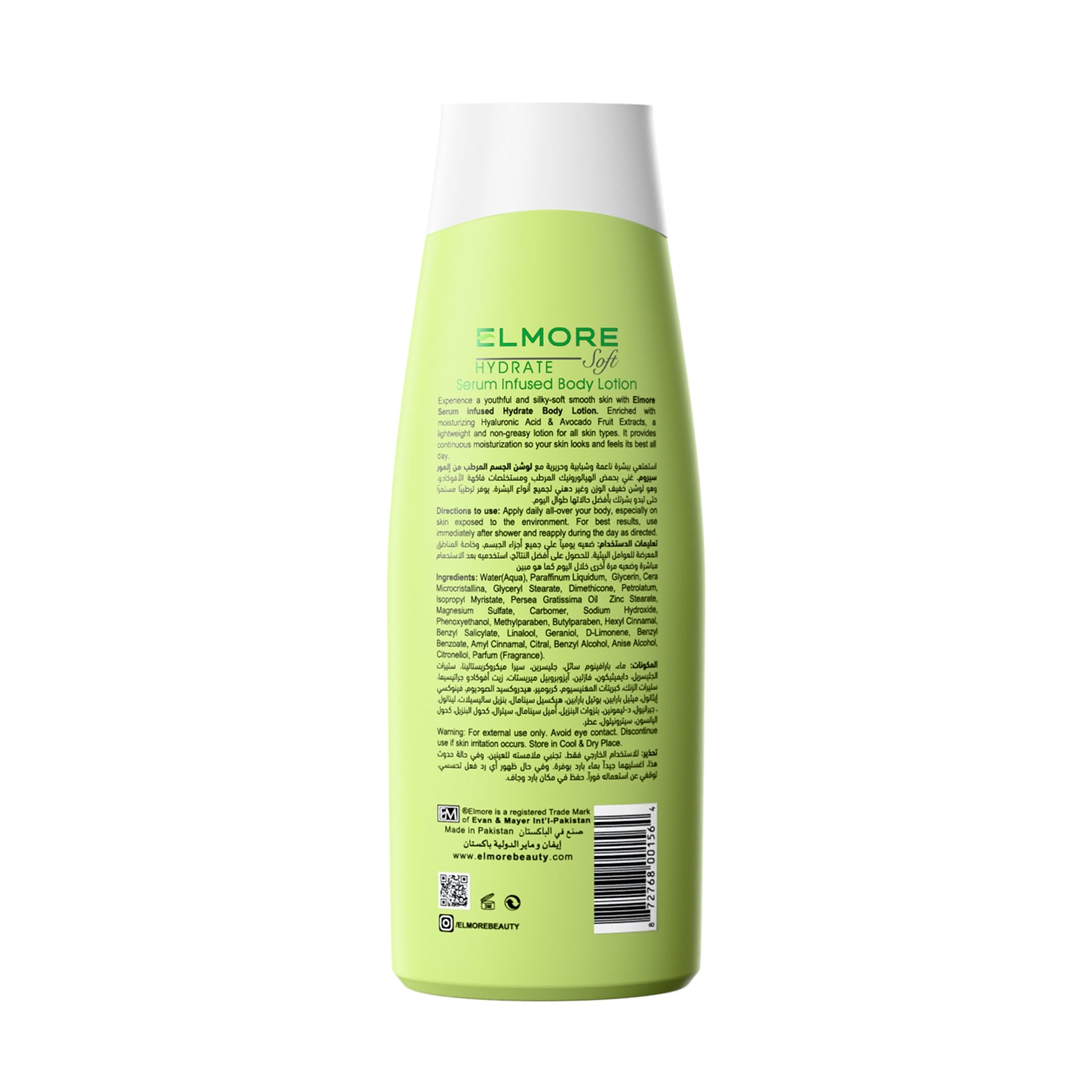 Top Body Lotion for Skin Nourishment – Aloe Vera + Avocado by Elmore