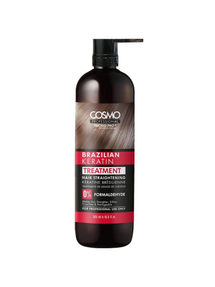 Cosmo Professional Brazilian Keratin Hair Straightening Treatment - 500ml