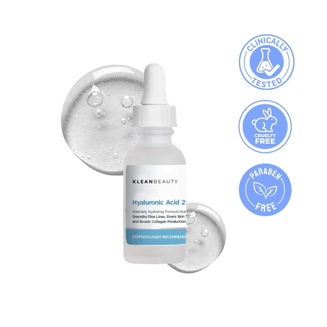 Klean Beauty Hyaluronic Acid 2% - 20ml