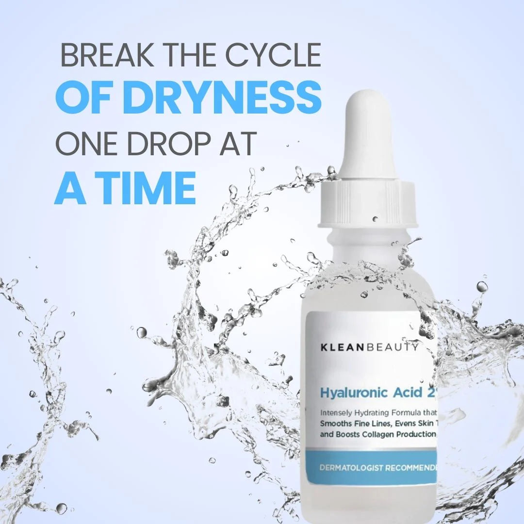 Klean Beauty Hyaluronic Acid 2% - 20ml