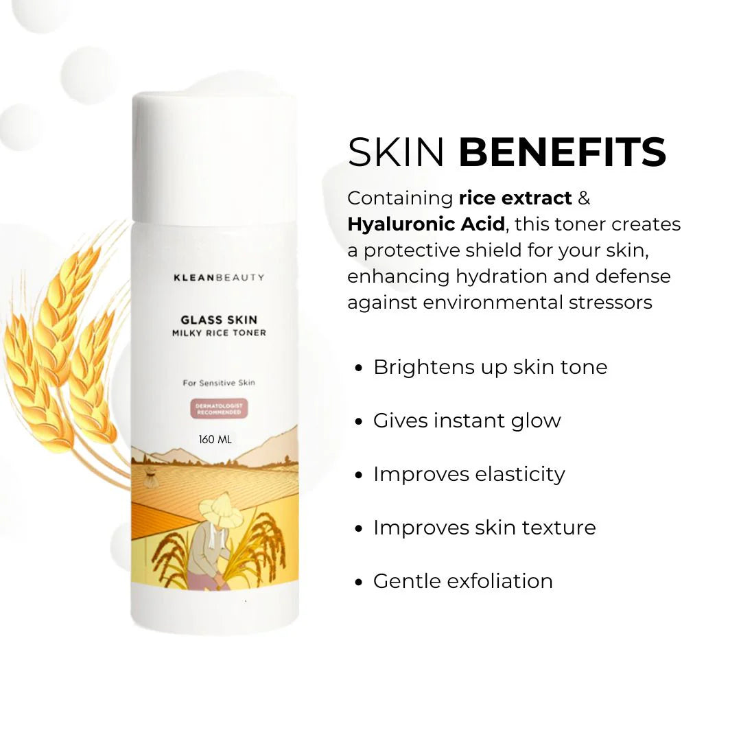 Klean Beauty Milky Rice Toner