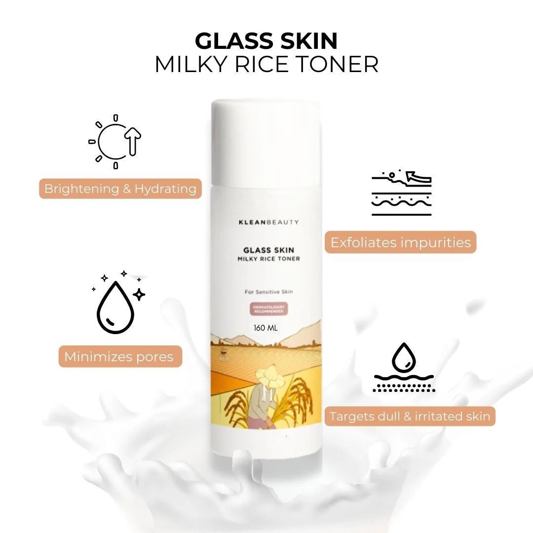 Klean Beauty Milky Rice Toner