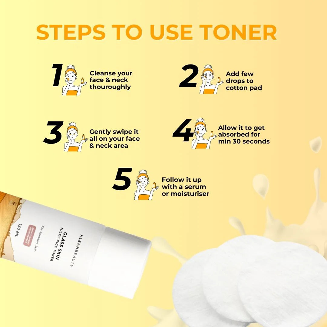 Klean Beauty Milky Rice Toner