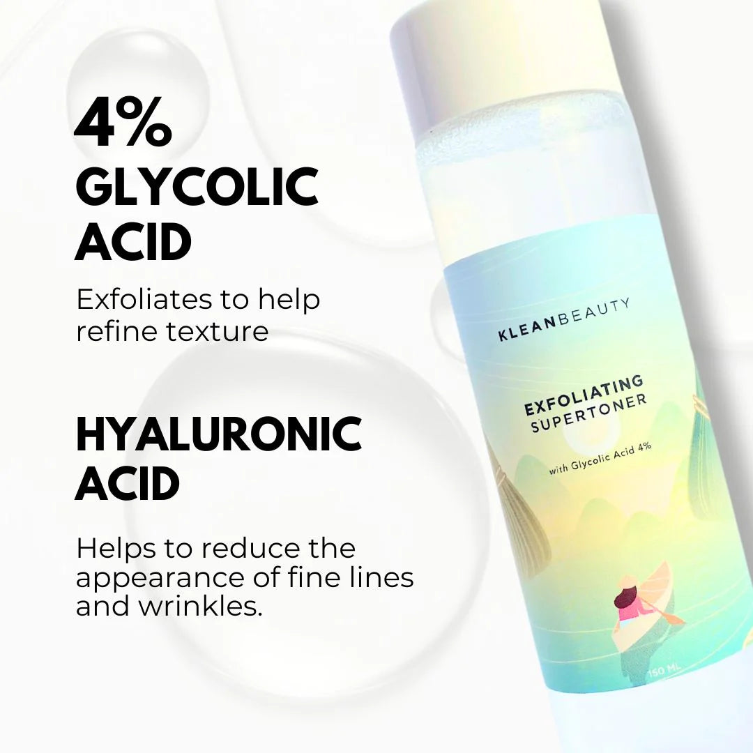 Klean Beauty Exfoliating Supertoner